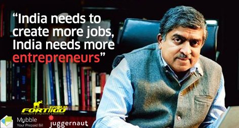TVONSpotlight's tweet photo. Infosys cofounder #NandanNilekani gives his blessings to start-up company #Fortigo 
https://t.co/bLk3f8tEHy https://t.co/ZRnVLtgRAf