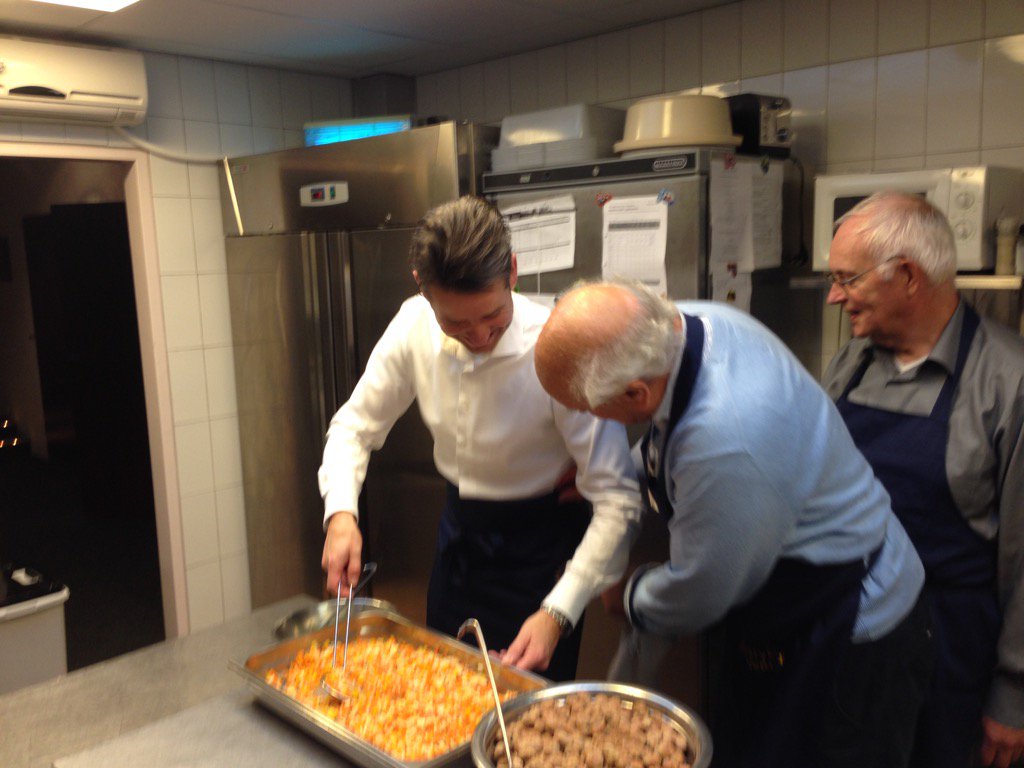 Er wordt hard gewerkt aan de bruch voor de mantelzorgers in Venray. #RotaryVenray