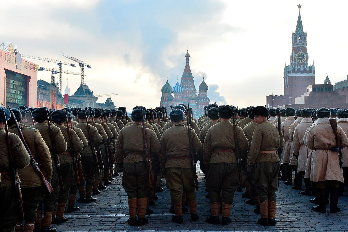 Парад 7 ноября 1941 в москве