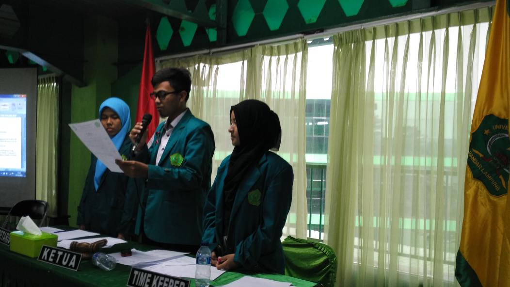 Pengesahan AD/ART dan GBHKO oleh presidium sidang. Alhamdulillah.. 😂😂😂