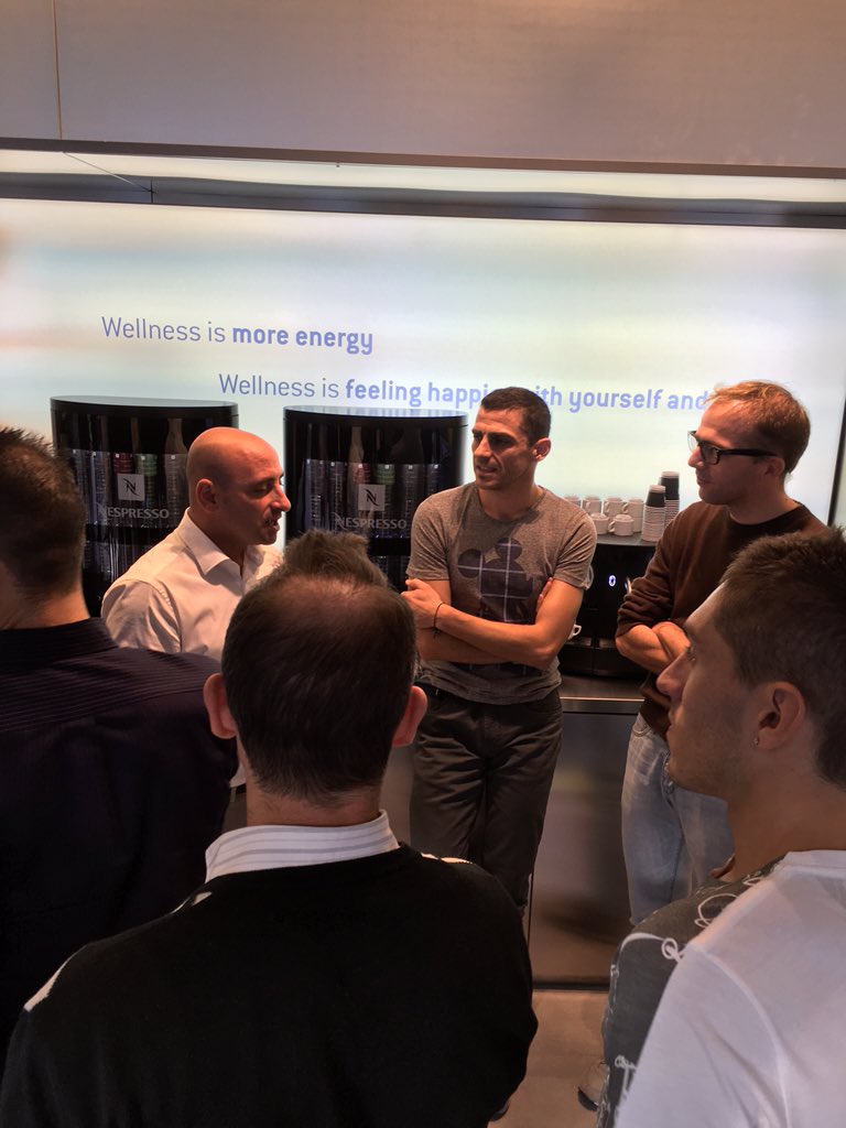 Ecco il bello dello sport campioni veri che condividono le loro esperienze #paolobettini <a href="/Technogym/">Technogym</a> #ciclismo