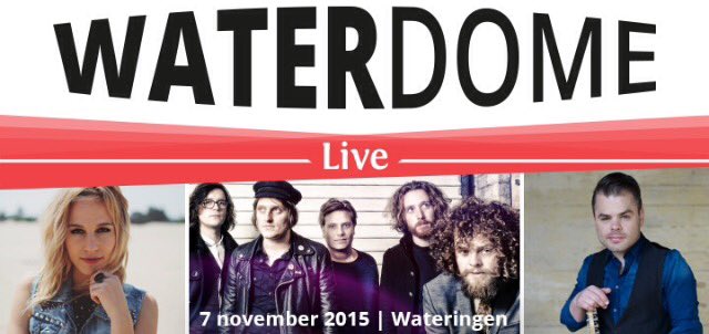 Vanavond <a href="/WaterdomeLive/">Waterdome Live</a>! #zinin 
Tickets zijn hier nog te verkrijgen: ticketmaster.nl/event/waterdom… XXX