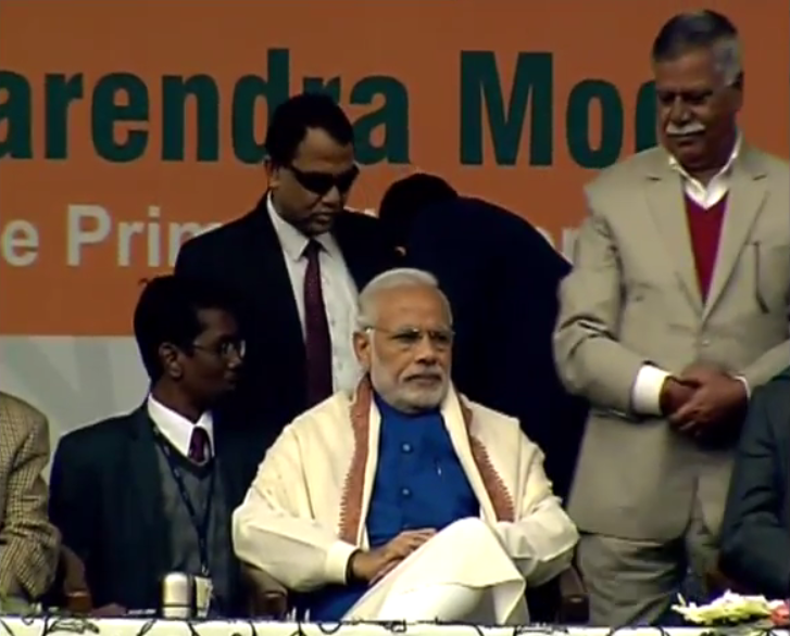 BJPLive's tweet photo. PM @narendramodi to address public meeting in J&amp;K. LIVE at https://t.co/Hbi4Ggf7gG https://t.co/wa5y1TvyAY
