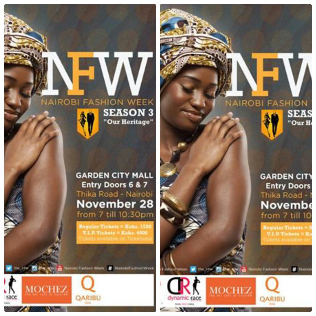 VashtiVc27's tweet photo. #NairobiFashioWeek SS3 21 more days to go.....Time waits for now man, Get ur tickets now at https://t.co/pHNt2KNxbT https://t.co/kKZX3WPWeM