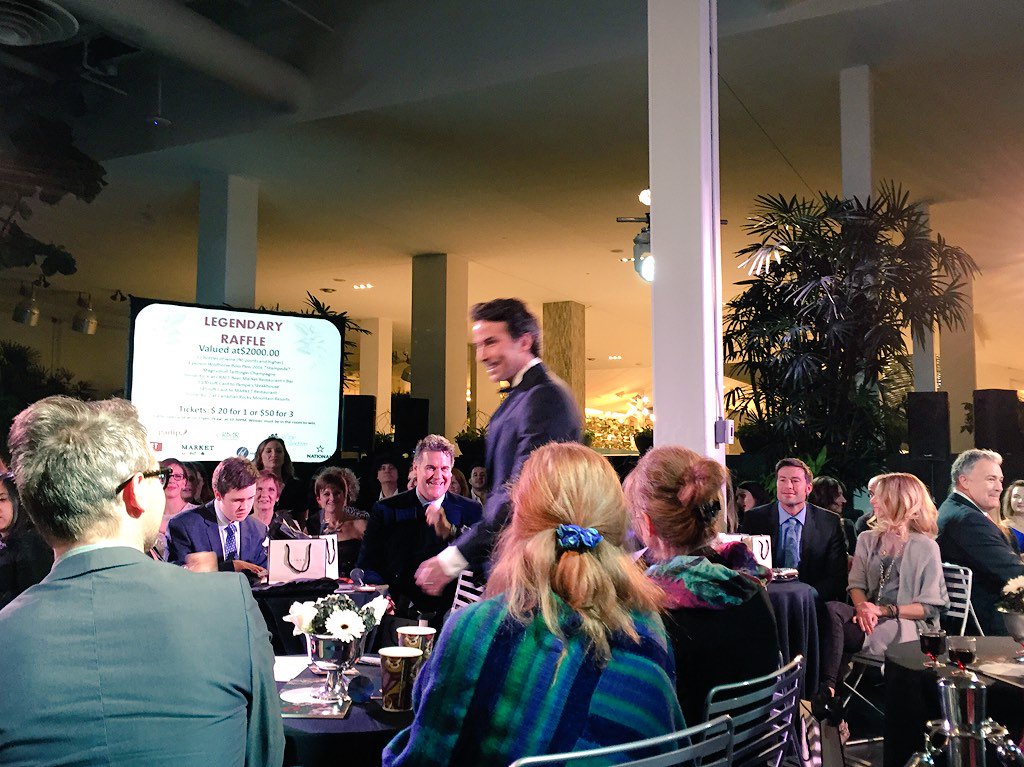 NGreenInc's tweet photo. Tonight @CalgaryPhil Resident Conductor #AdamJohnson rocked the runway in @armani #tuxedo https://t.co/kAxCR0sRkO