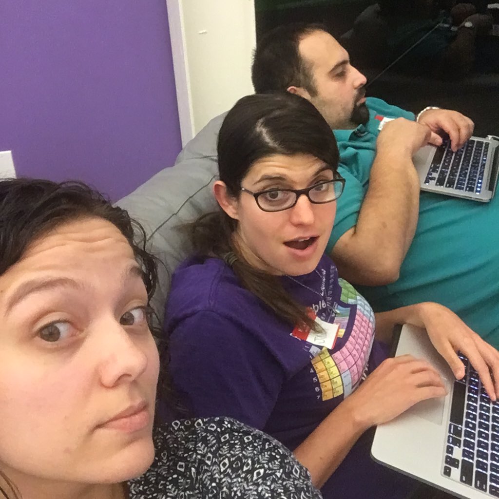 ampoin85's tweet image. Working hard on our app! #firsthackathon #hitcher @attdeveloper @GSVlabs @codinghouse @JillianFetter @AmmarAboulnasr