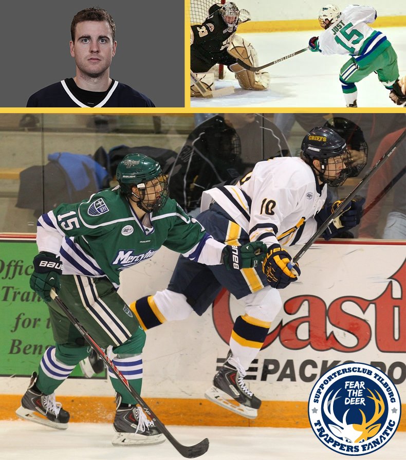 TrappersFanatic's tweet image. De Canadese center Kyle Just (24) vervangt de vertrokken Steve Mason bij @Tilburgtrappers #FearTheDeer