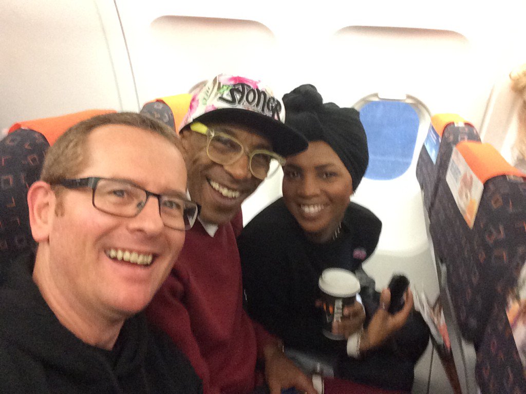SteveKeys66's tweet photo. Ready for take off. Valencia here we come!! @DannyJohnJules @PetulaLanglais #MotoGP #ForzaVale46 https://t.co/Bcfxqinuoz