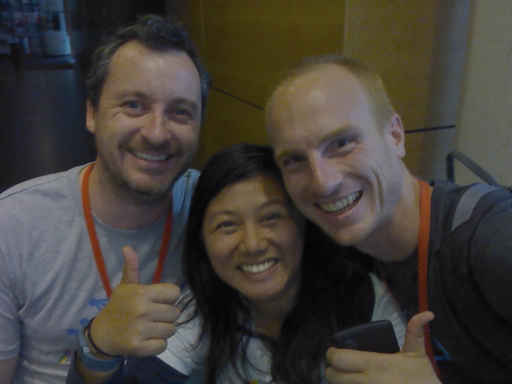 jtietema's tweet photo. Happy and exhausted after an awesome #devfestsyd Thanks everybody for attending/presenting. /cc @zarahjutz https://t.co/O57oymHYTy
