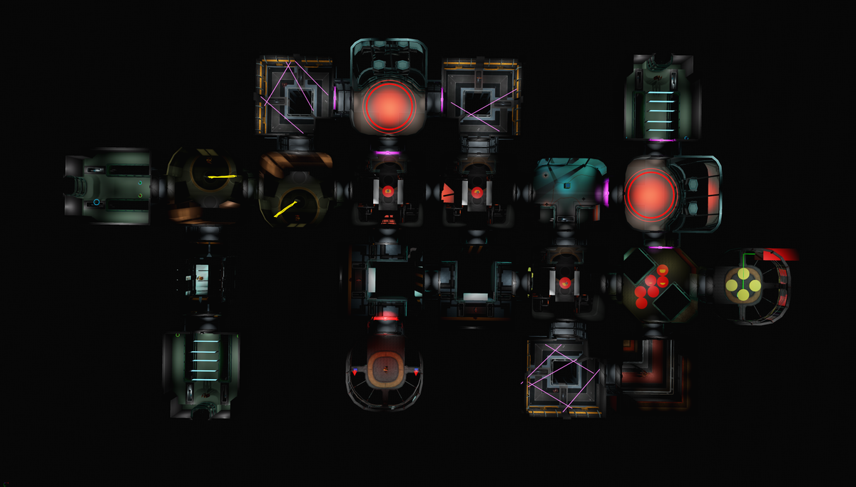 nzvoidworks's tweet photo. Level generation looking awesome with new rooms! Check out more at https://t.co/Xd74LGDj3i #indiedev https://t.co/mFMfm71Whb