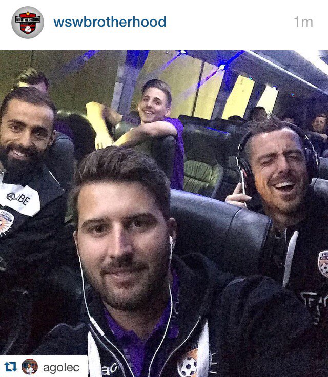 WSWBrotherhood's tweet photo. #GolecUpdate #TysonUpdate #CovicUpdate Good luck to Perth Glory &amp; our 3 brothers Antony, Jerrad &amp; Ante. 

#FFACup https://t.co/IyTArsonAn