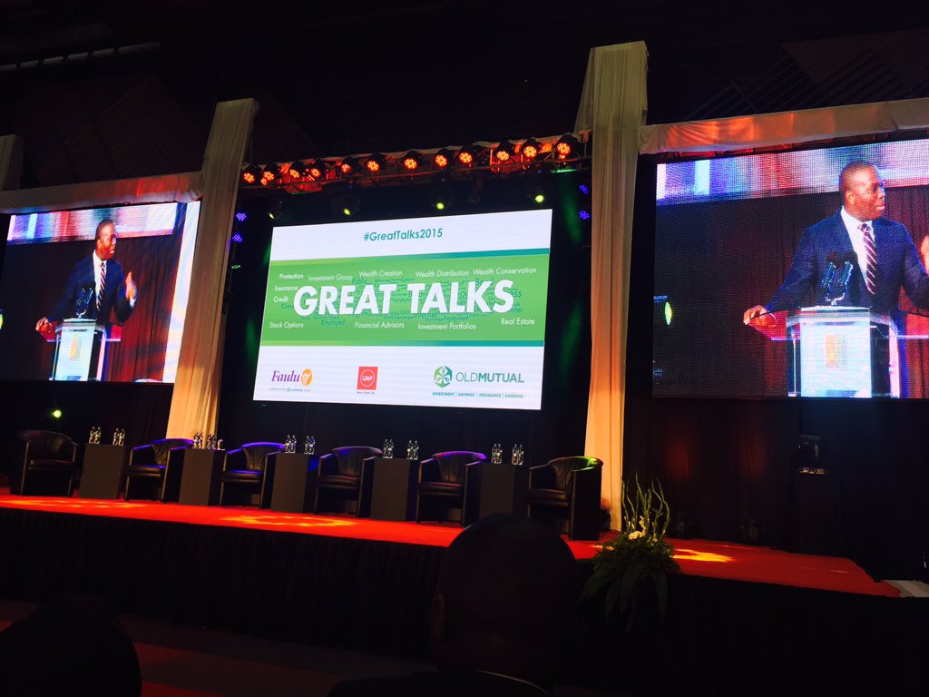 TerryanneChebet's tweet photo. #GreatTalks2015 with @VusiThembekwayo https://t.co/dX6RLIUqgM