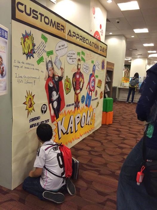 PublicLibrarySG's tweet photo. Are you at #CentralPL now? Share your #librarylove at our awesome wall! https://t.co/5OBs4QEYZB
