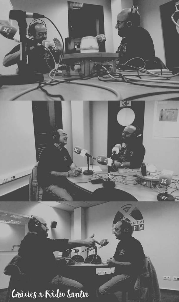 ¡Muchas gracias a Ràdio Santvi por esta 
 entrevista! 
// 
Moltes gràcies a Ràdio Santvi magnífica entrevista!