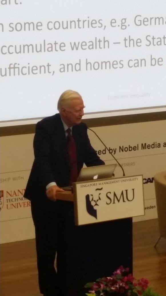 mettya's tweet image. A good discussion on causes of economic inequality via Sir Mirlees # nobellaureate series 2015 # cisdp #cisalpha