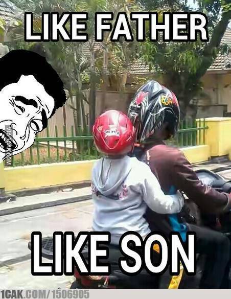tripleK31's tweet photo. Like father like son :v
-Tes | 1CAK https://t.co/XKuisaQ1hD