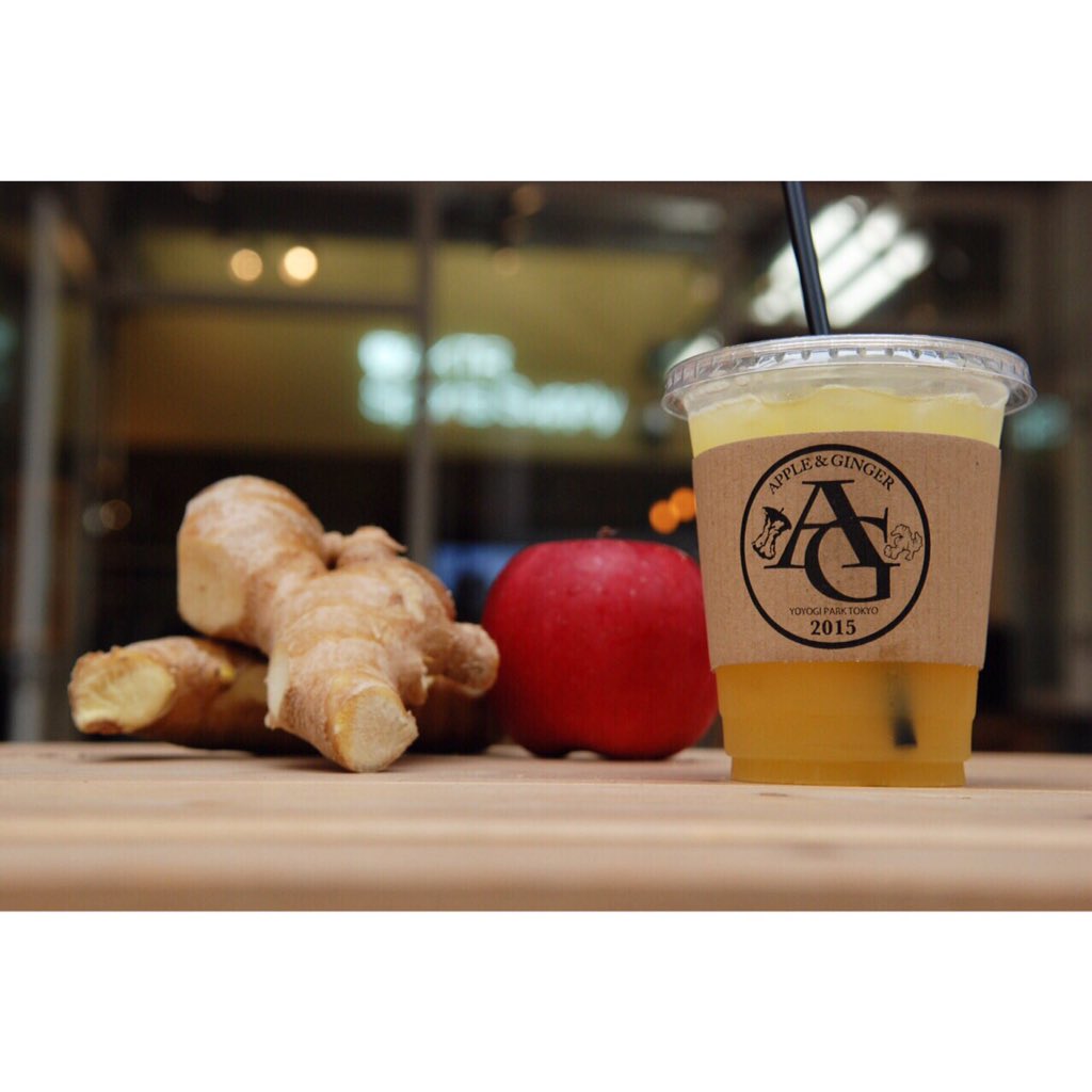 明日、11/８(日)<a href="/SPORTYCOFFEE/">SPORTY COFFEE</a> にて
〝APPLE&amp;GINGER（アップル＆ジンジャー）〟の販売&amp;テイスティングを行います。 
¥500-(税込)