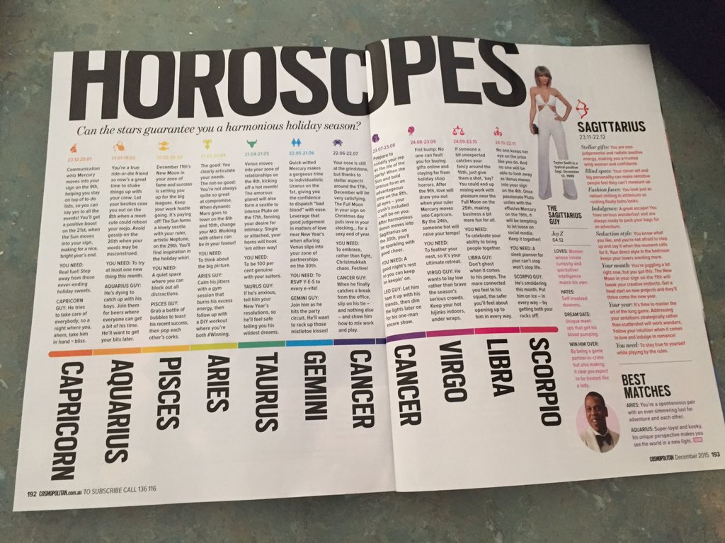 hayleykmorcom's tweet photo. @Cosmoaustralia where's Leo? #doublecancer #typo https://t.co/oIitwNGxhQ