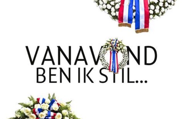 Wat doe jij vanavond? Wij zijn vanavond stil. De slachtoffers herdenken en de vrijheid vieren!