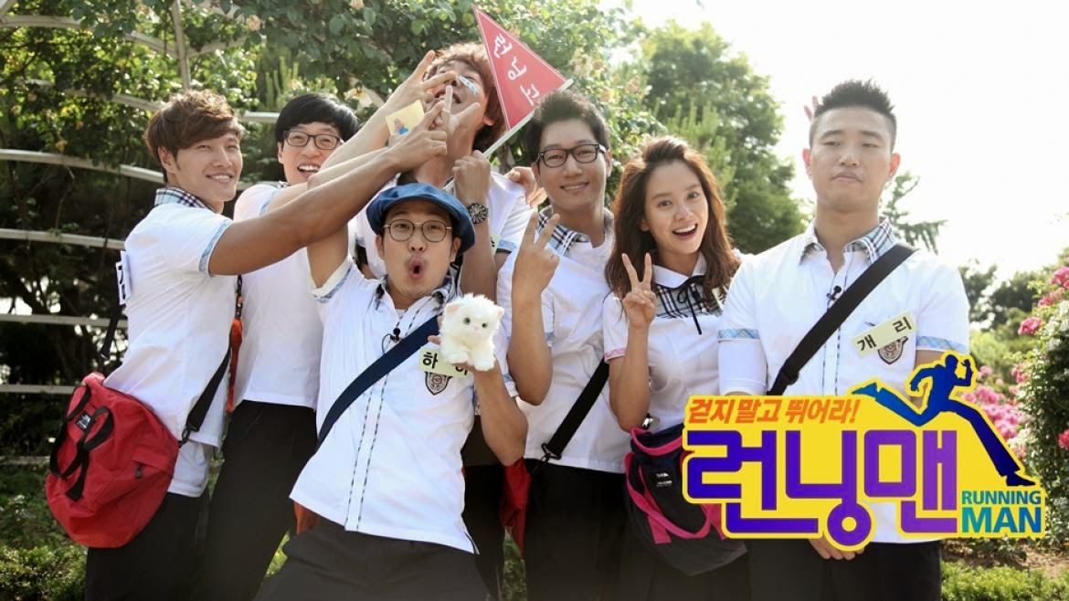NoticeRP's tweet photo. Running Man termasuk acara tv Good Sunday milik SBS. Ciri khas RM yaitu nametag dipunggung member &amp; bintang tamu https://t.co/CbRFFiakII
