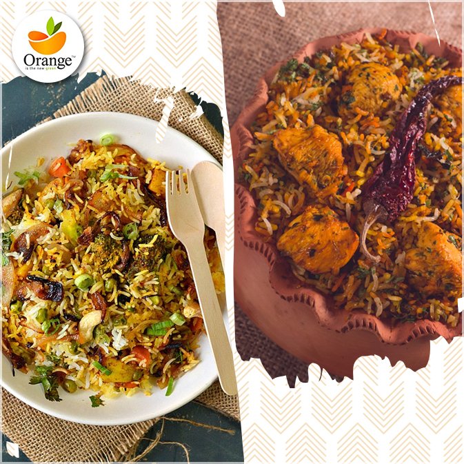 OrangeFoodWorks's tweet photo. Fill in the blanks -
A #Sunday without #Biryani is '____________' #Mumbai #Powai #MumbaiFood #Foodies https://t.co/mcZjK2sSjm