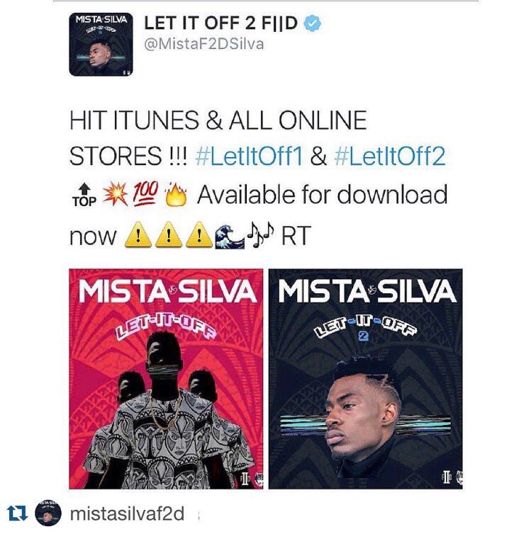 FLI5_STAR's tweet photo. Time to party cause !!! #LetItOff1 & #LetItOff2 ππ₯Available for download now @MistaF2DSilva https://t.co/RG5jdySY2F https://t.co/sRePHmgrsi