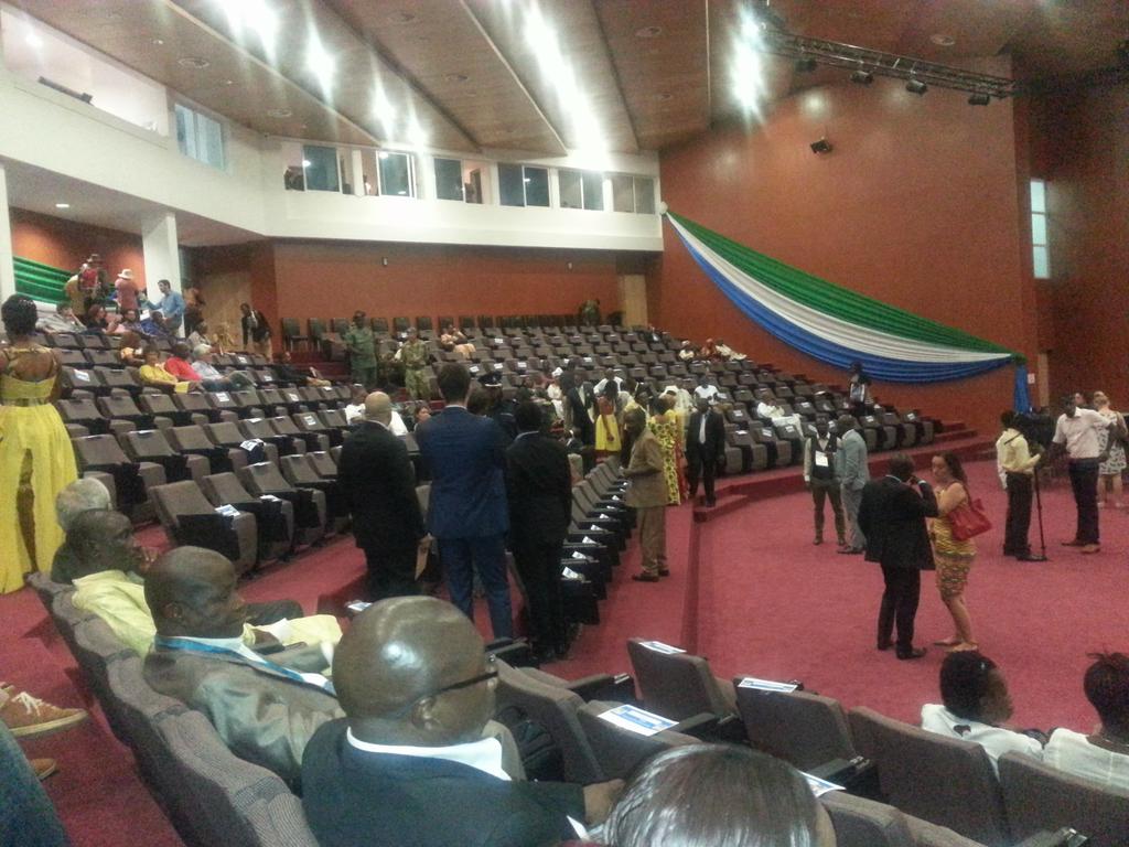Jamessf1's tweet photo. Today 7th Nov Sierra Leone celebrates end of EVD.  I represent Restless Development as part of SMAC at  the event. https://t.co/hxYTZcBAZ7