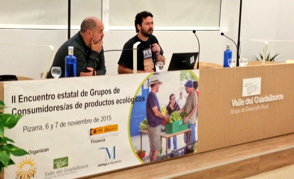 Continuamos Encuentro @SEAE_Agroecolog con J. Clemente motivándonos a trabajar en pro de #soberaníaAlimentaria