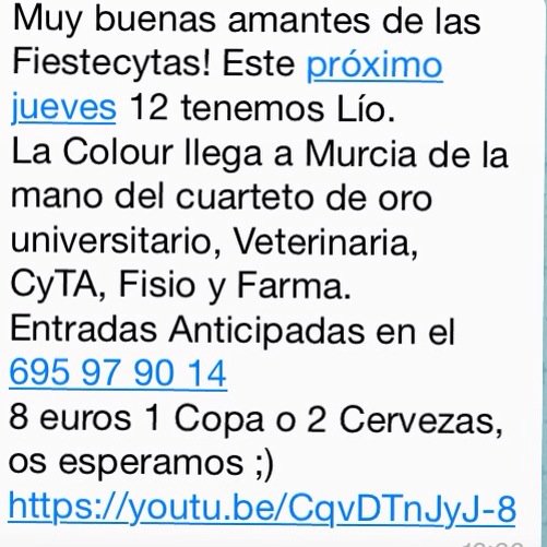 VIICyTAUM's tweet photo. LA COLOUR HA LLEGADO A MURCIA, ALGUIEN SE APUNTA? 🎉 https://t.co/ZfWgnB9Ojs