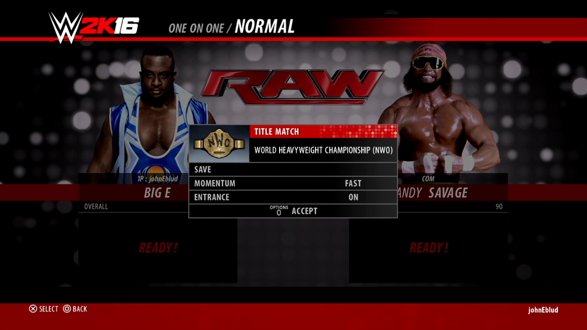 WWE 2K16 1.02 Update fixes Universe Title Matches and Invisible Alt. Attires - Full Patch Notes (PS4 & Xbox One)