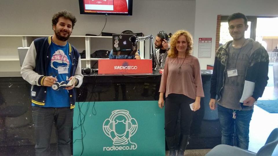 radioeco's tweet photo. #onair adesso la titolare di Marchetti Editore!! #pbf13 @pisabookfest https://t.co/zgam45x6ya