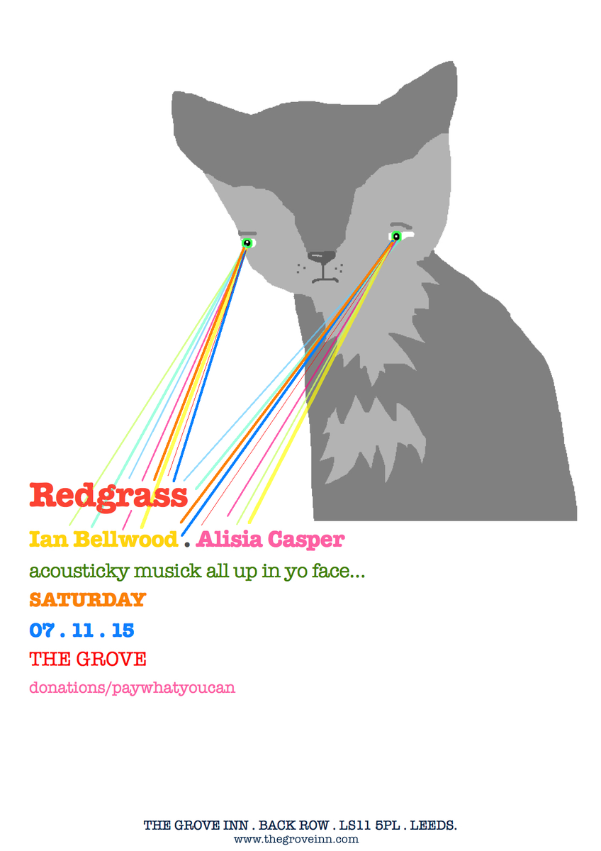 PLAYING TONIGHT IN LEEDS!- come along to <a href="/GroveInnLeeds/">The Grove Inn Leeds</a> for acousticky stuff yeah?- YEAH!- yeah?- yeah!YEAH! WOOOO!