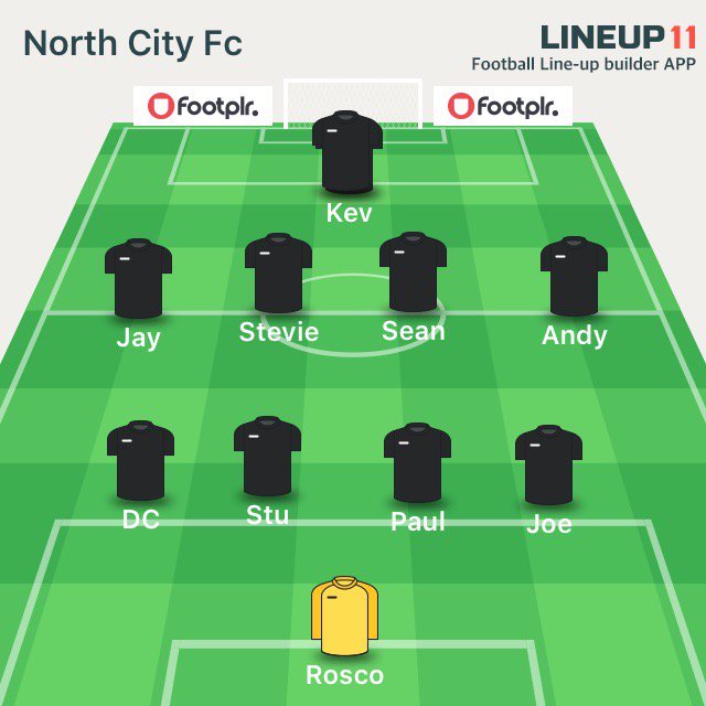 #lineup10 4-1 defeat to St Pauli.
Old school Sunday league 10 showing up.
Credit to St Pauli good team.
Goal: Stu