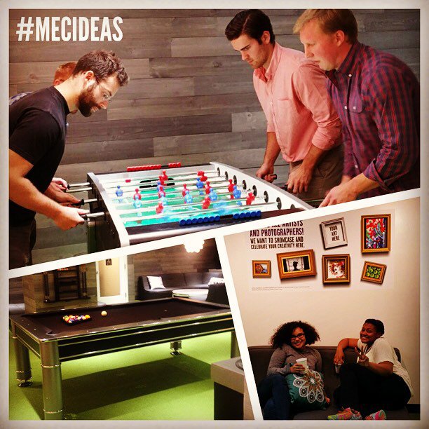 shenan's tweet photo. Loving this cool new space for us all to gather @ #MECnyc #ThriveUnion #mecideas https://t.co/Jsp1qneQLe