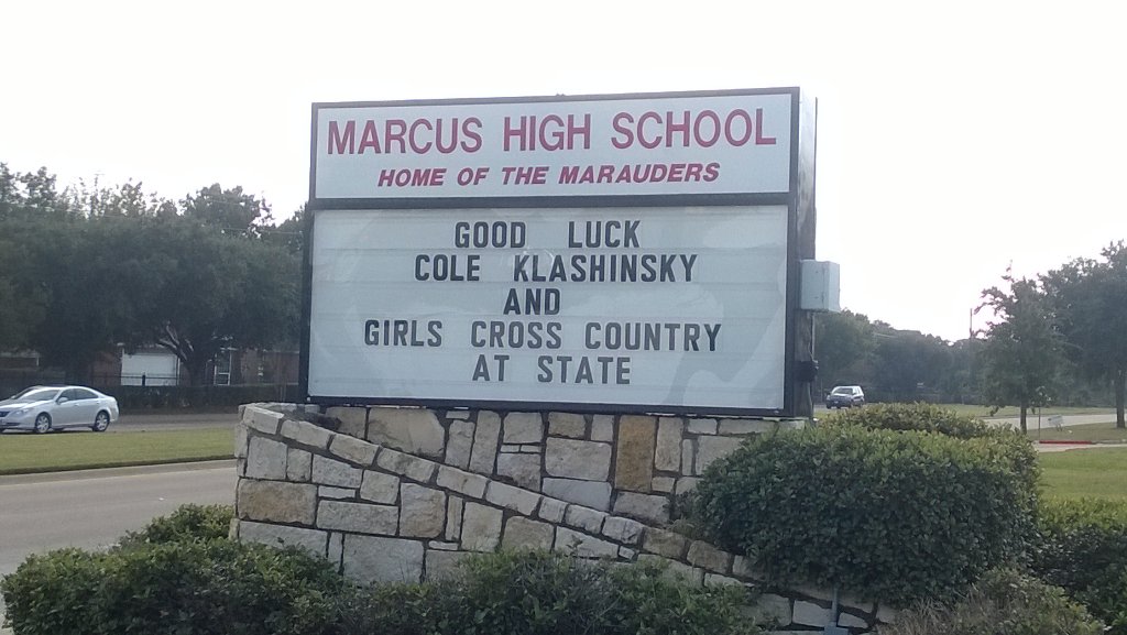 Marcus High School on Twitter "Good luck Marcus Cross Country at STATE