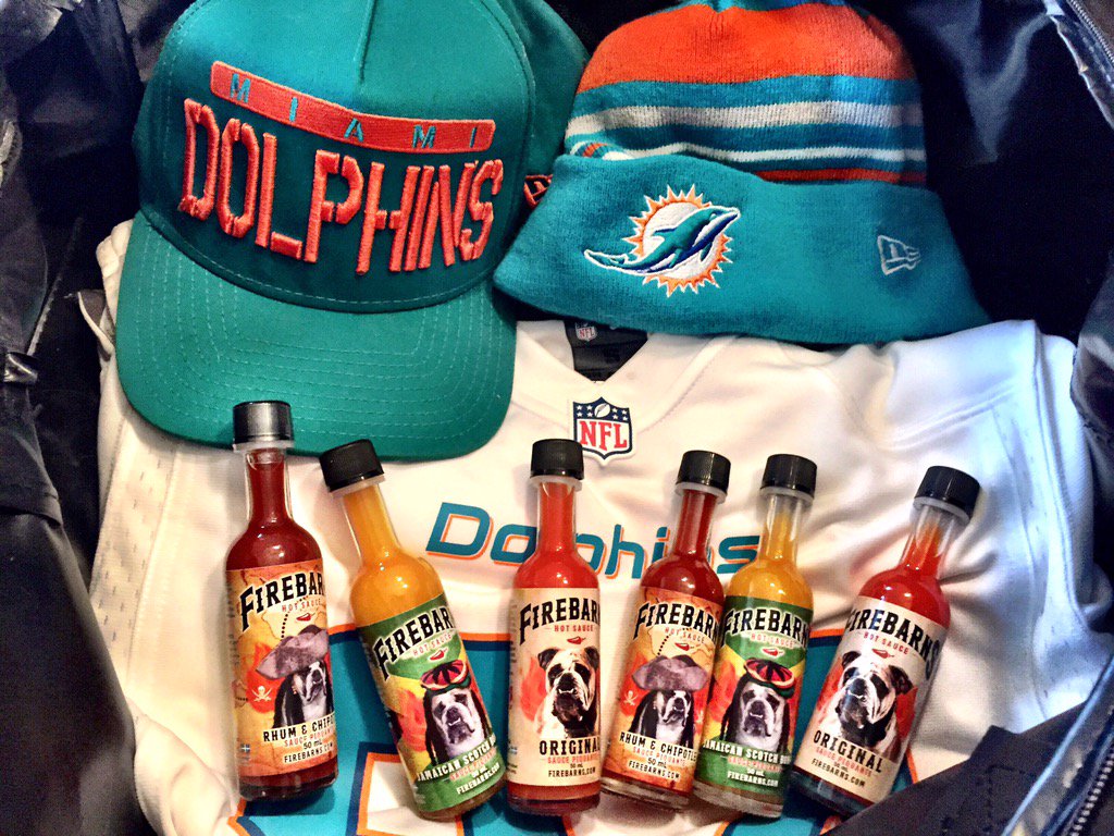 On the road to #Buffalo for the tomorow's #MiavsBuf Game!
#Godolphins #nfl #hotsauce #firebarns #tailgate