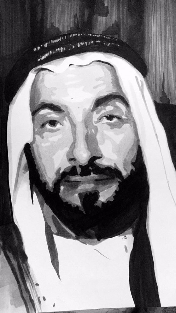 المغفور له بإذن الله تعالى الشيخ زايد بن سلطان آل نهيان،