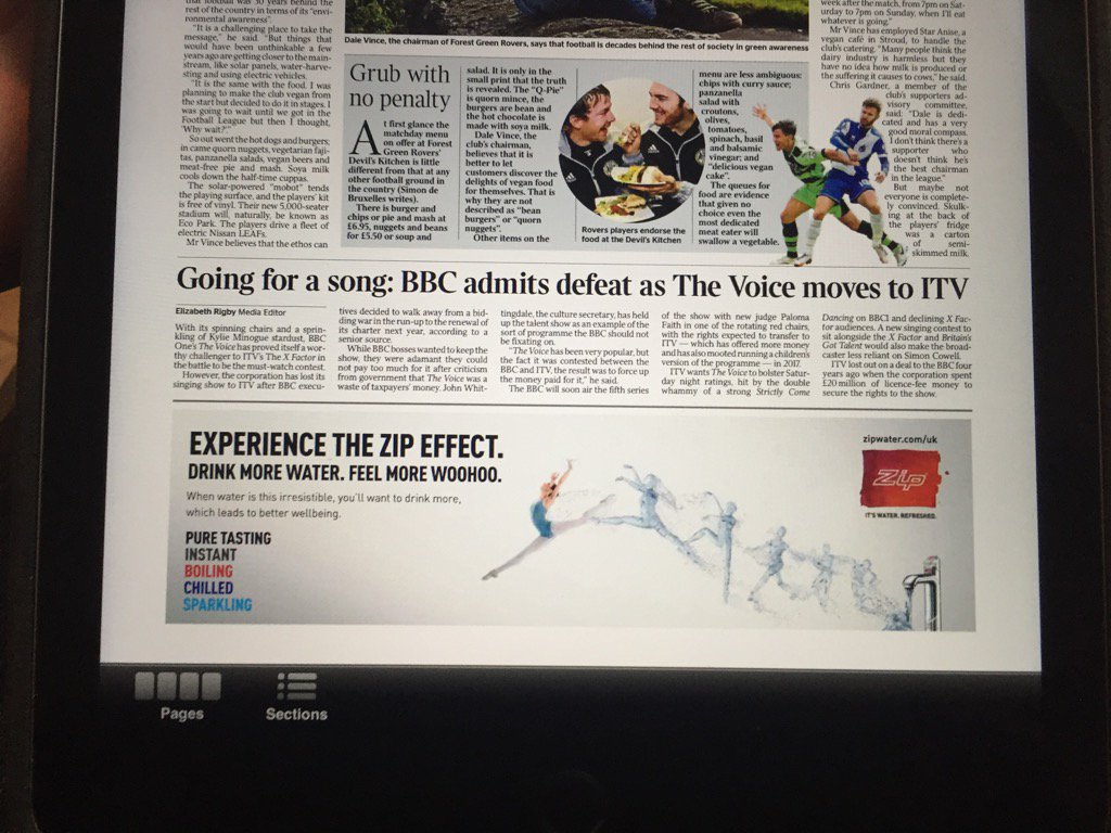 Russ213's tweet image. Page 3 of @thetimes Drink more water, feel more woohoo!!
@ZipWaterUK #zipeffect #stayhydrated