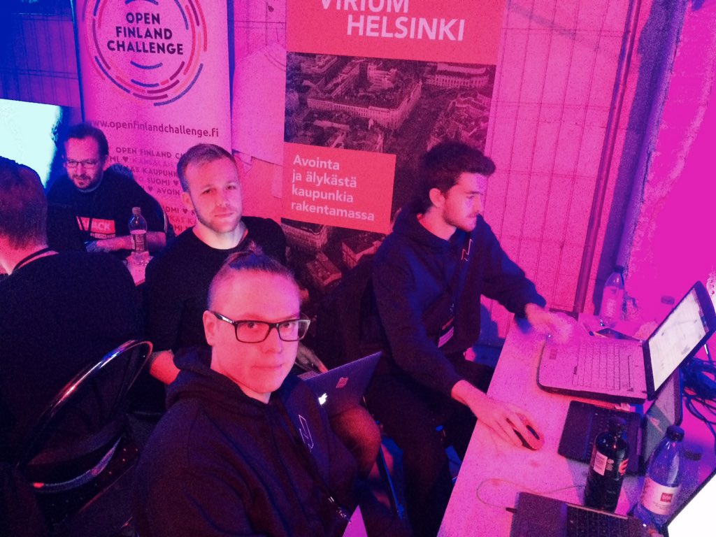 NordeaStartup's tweet photo. Exciting to work with these guys! @woneio @darentuzi @OttoLiuhtonen @matiasvaara #NordeaStartup @nestholma https://t.co/R6gtccsF2i