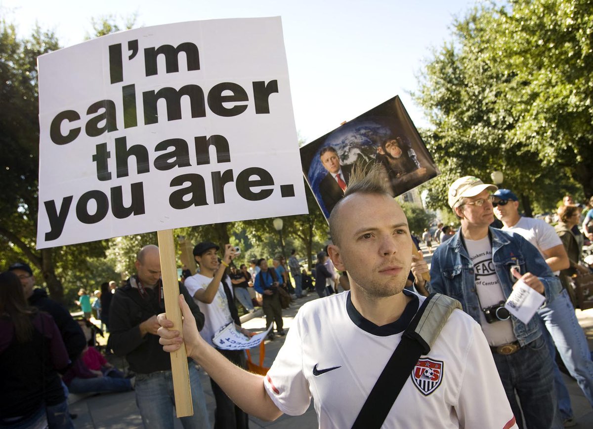 siddharth3's tweet photo. More pictures from the 'Rally to Restore Sanity and/or Fear' in Washington in 2010. #MarchForIndia https://t.co/XfvcVRH4Hv