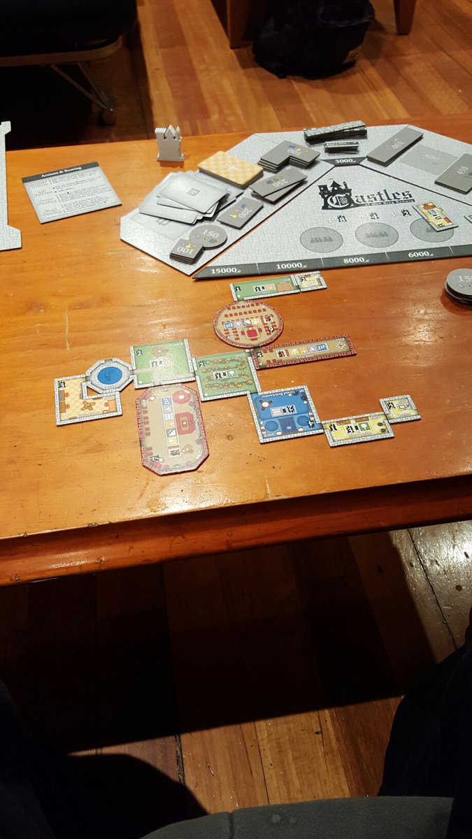 Today's castle attempt is looking a little better #tabletop