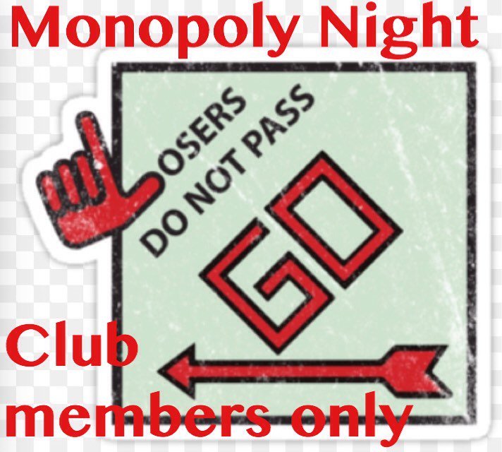 supersuesharps's tweet photo. Reminder dudes #monopolyclub tonight @troytempest69@ircsharps@dalecollins 7.30pm tonight you could come 2nd ! https://t.co/BNlvNaimb2