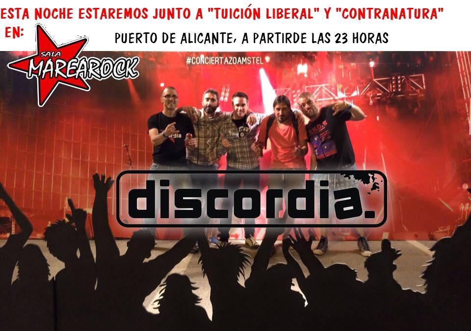 Noche de rock en #Alicante nos vemos hoy en <a href="/salamarearock/">Sala Marearock</a> con los compañeros <a href="/loscontranatura/">Contranatura</a> y <a href="/tuicionliberal/">tuicionliberal</a>