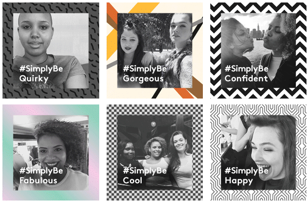 SimplyBeUK's tweet photo. Create your own #SimplyBeReal moment and share with your friends! https://t.co/dVnWQlib1H https://t.co/DVXCZw09vO