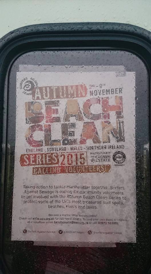 Volunteer army ready to assemble despite the rain in St Andrews! #ABCS15 <a href="/sascampaigns/">Surfers Against Sewage</a> <a href="/TheCrownEstate/">The Crown Estate</a> #ProjectOcean