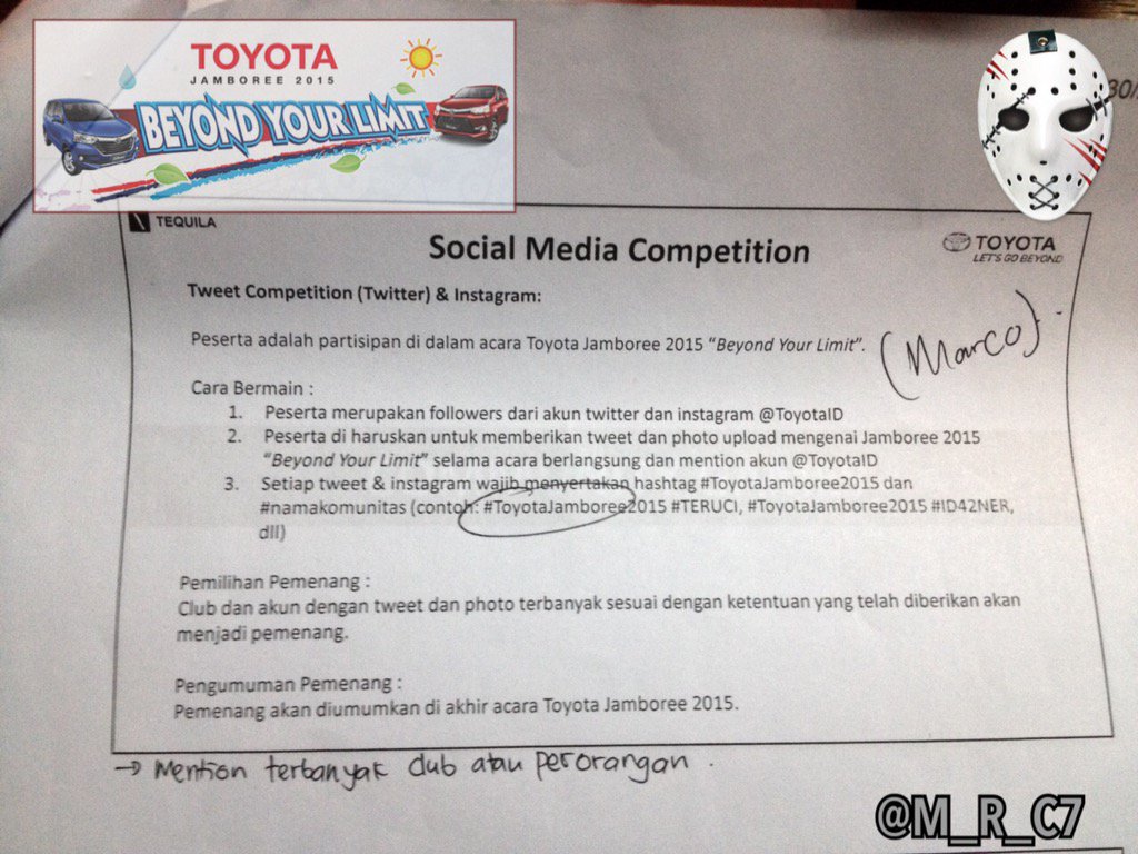 #ToyotaJamboree2015 #TKCI #JamNas11TKCI #AyoTOURING #LetsGoPlaces #Toyota #Kijang #Club #Indonesia #BravoTKCI ✊🏽 🇮🇩