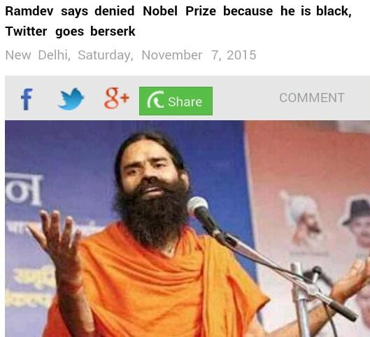 geetv79's tweet image. m.indiatoday.in/story/ramdev-s…
#DarbariKalakar
#KherHeckleAbuseMarch
#ModiToadiesMarch
PutraJeevak Beej Wants a Nobel!!😂