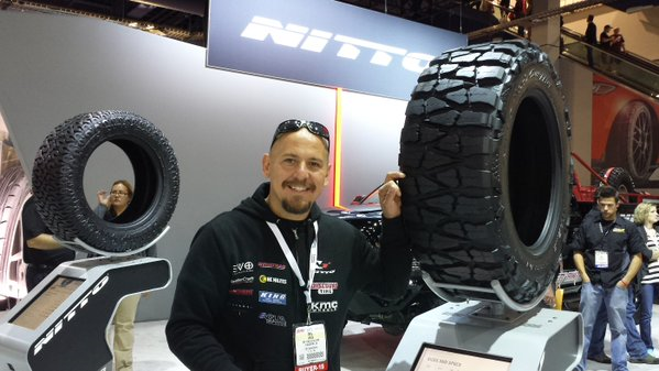 Hi Mel! Thanks for stopping by the #Nittotire booth at #SEMA2015. #offroadevolution... bit.ly/1iJpzCs