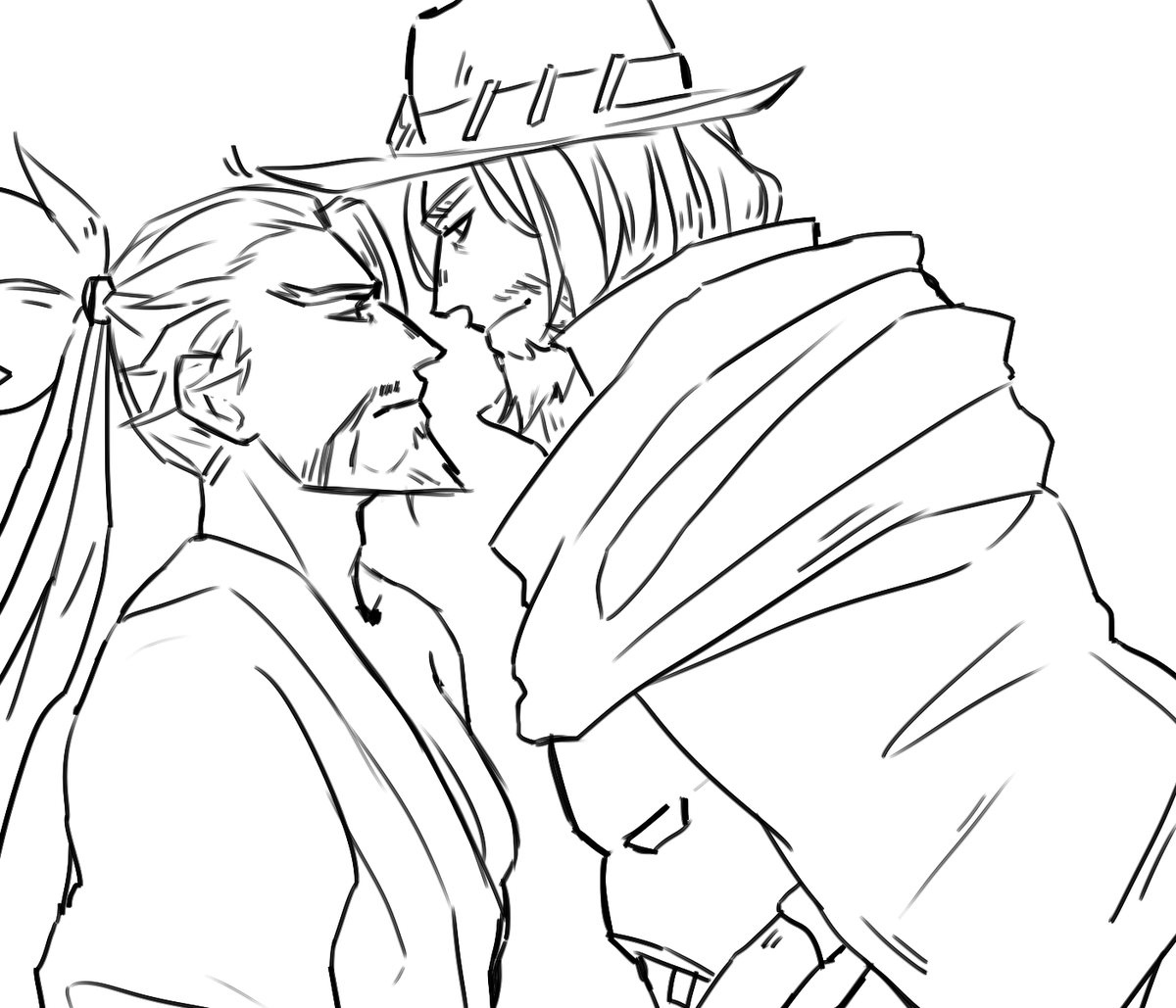 Highberry's tweet photo. @gank_gank_12 I like Hanzo and McCree a lot.. /// https://t.co/wrhFRiqLmw