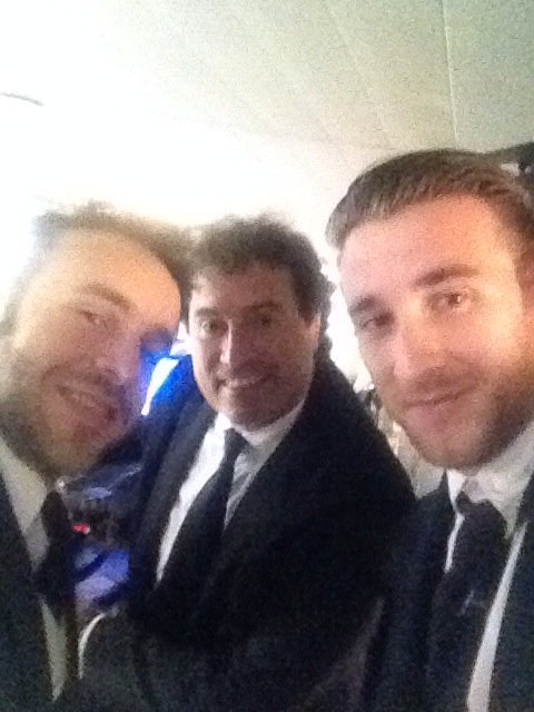 vilaofficial14's tweet photo. Belle rencontre au Camp Nou avec @BenjDaSilva et @Omar_daFonseca, deux références! #fcbarcelona_fra #FCBBate https://t.co/Az2x7ADicO